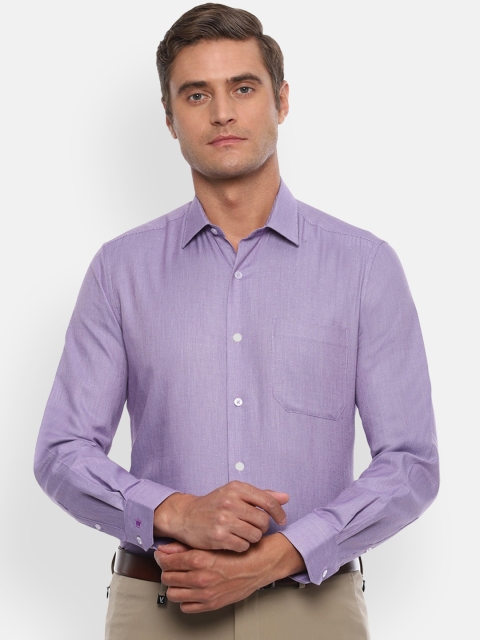 

Louis Philippe Men Purple Slim Fit Casual Shirt