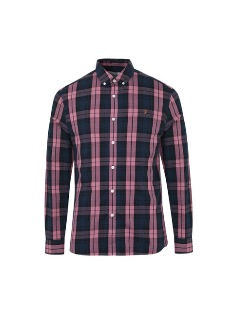 

Farah Men Pink & Black Checked Casual Shirt