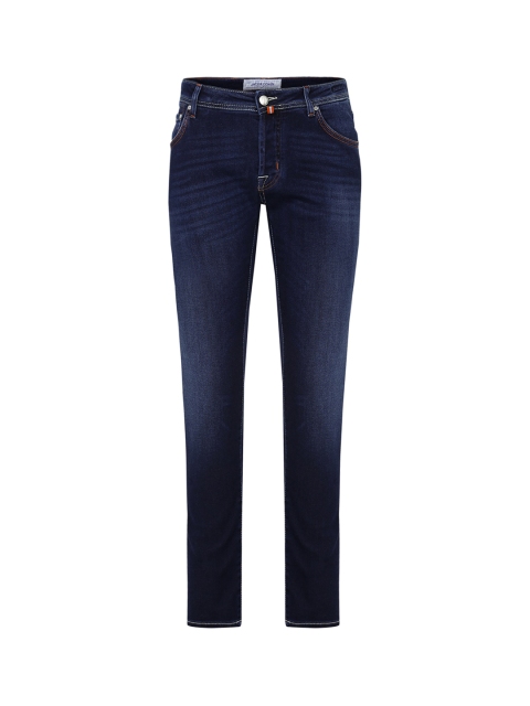 

Jacob Cohen Men Blue Light Fade Clean Look Stretchable Jeans
