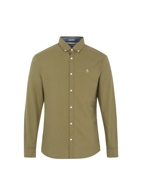 

Original Penguin Men Green Casual Shirt