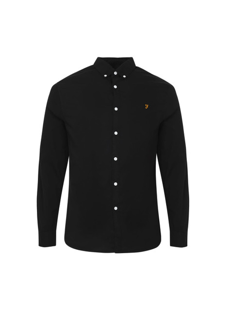 

Farah Men Black Solid Casual Shirt
