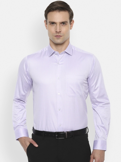

Louis Philippe Plus Size Men Purple Slim Fit Casual Shirt