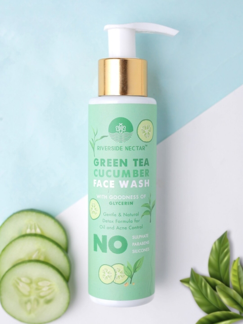 Riverside Nectar Cucumber Extract and Green Tea Face Wash