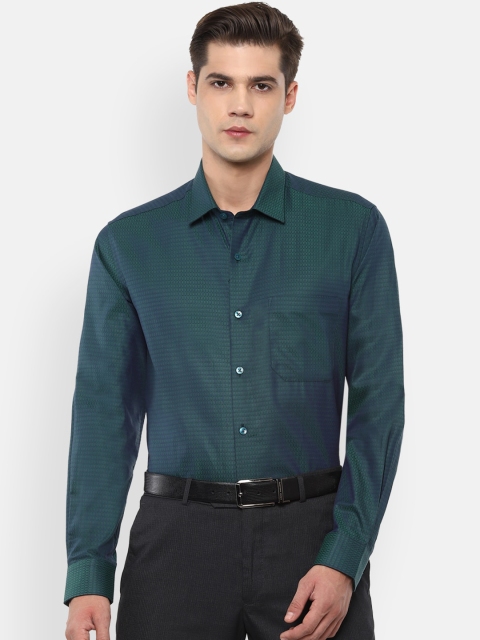 

Louis Philippe Men Green Casual Shirt