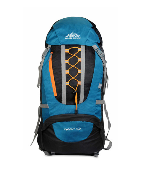 

MOUNT TRACK Adult Blue Gear Up Rucksack Hiking & Trekking Backpack 70 Litres