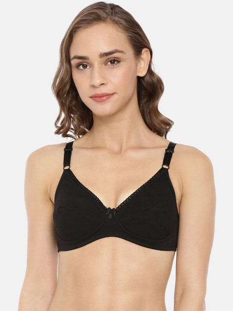 

Macrowoman W-Series Black Everyday Bra Medium Coverage