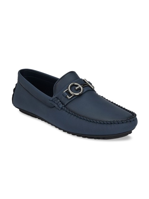 

Alberto Torresi Men Navy Blue Driving Shoes