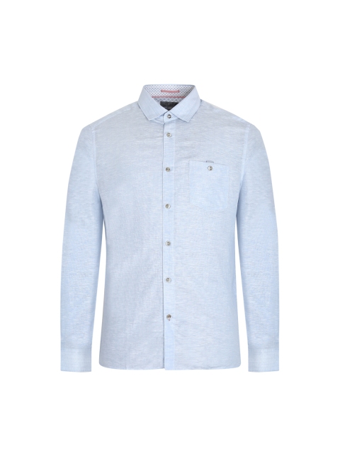 

Ted Baker Men Blue Casual Shirt