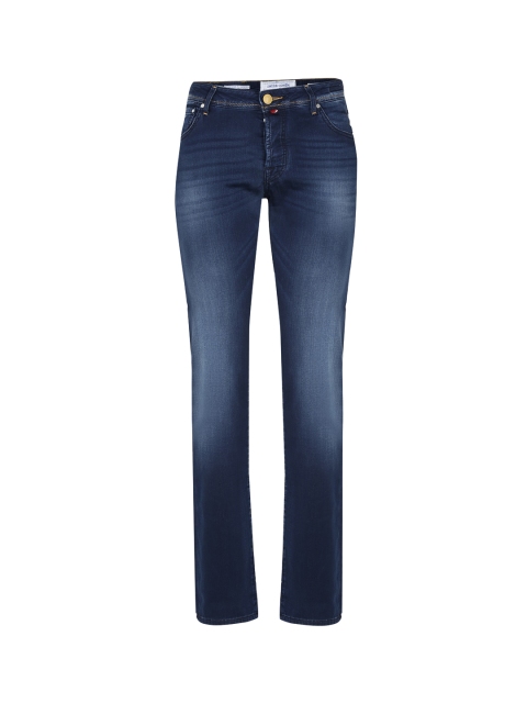 

Jacob Cohen Men Blue Slim Fit Heavy Fade Jeans