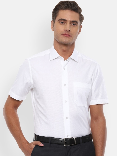 

Louis Philippe Men White Casual Shirt