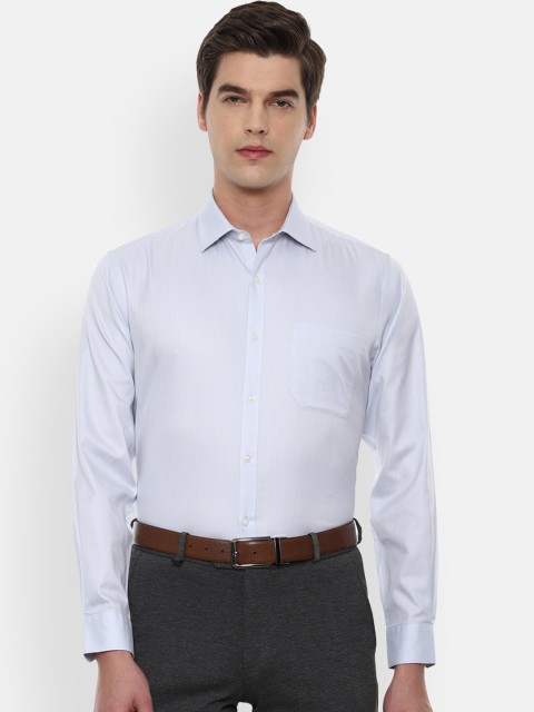 

Van Heusen Men Blue Formal Shirt