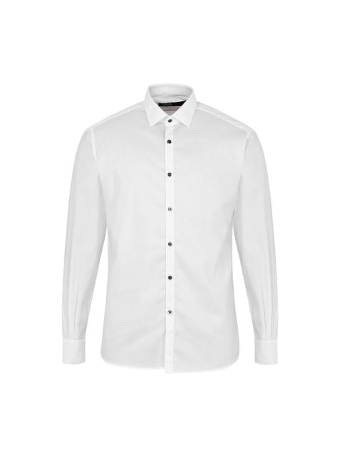 

LAGERFELD Men White Casual Shirt