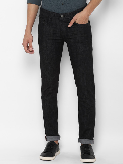 

Solly Jeans Co Men Black Skinny Fit Jeans