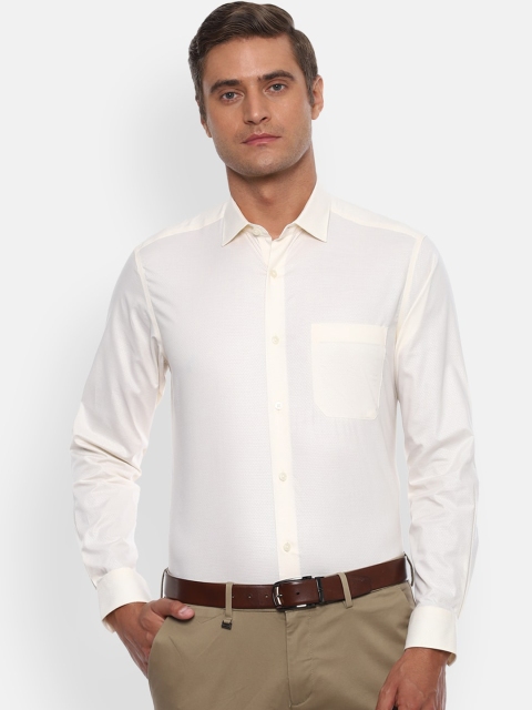 

Louis Philippe Men Beige Slim Fit Casual Shirt