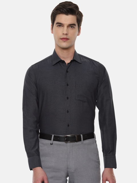 

Van Heusen Men Grey Slim Fit Pure Cotton Formal Shirt