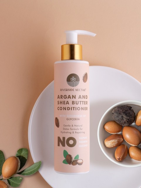 

Riverside Nectar Argan and Shea Butter Conditioner 200 ml, Brown