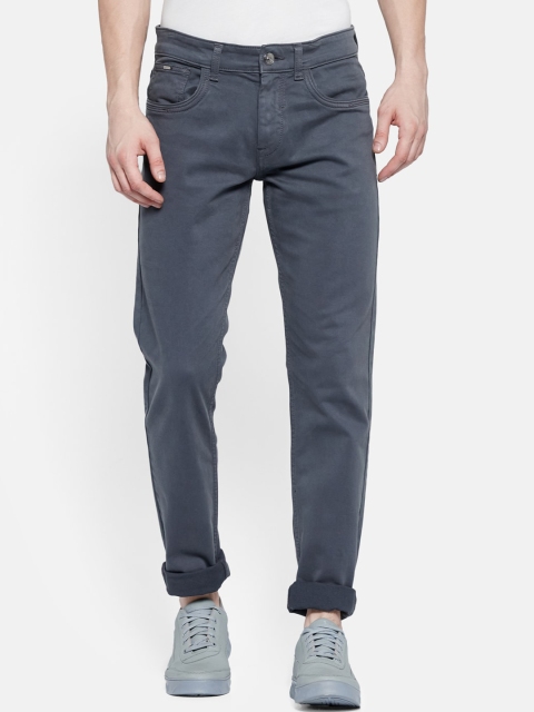 

Monte Carlo Men Grey Clean Look Midrise Skinny Fit Jeans