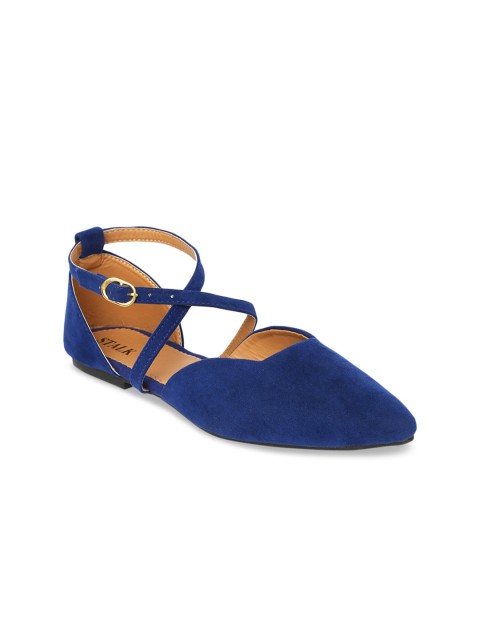 

STALK Women Blue Ballerinas Flats
