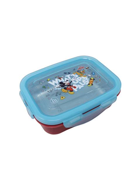 

Disney Blue & Red Mickey Mouse Printed Stainless Steel Lunch Box