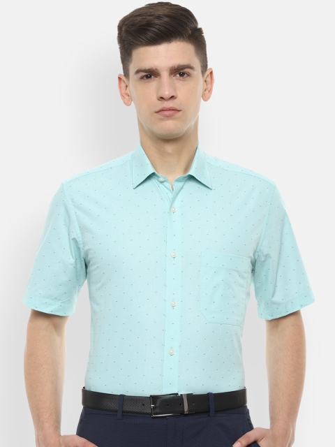 

Louis Philippe Men Blue Slim Fit Formal Shirt