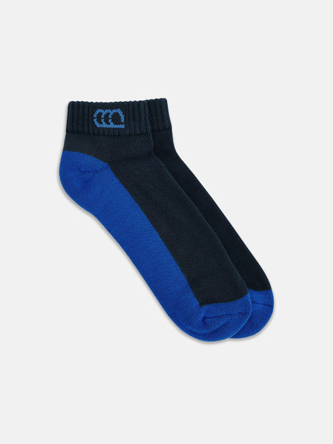 

Ajile by Pantaloons Men Blue Colourblocked Ankle-Length Socks