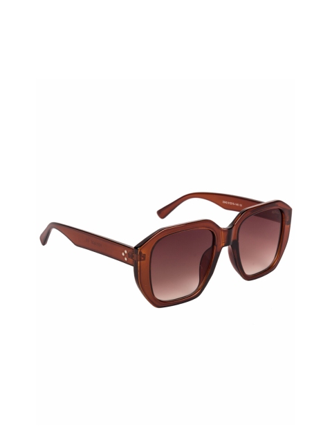 

Voyage Unisex Brown Lens Square Sunglasses with UV Protected Lens 2042MG2862C