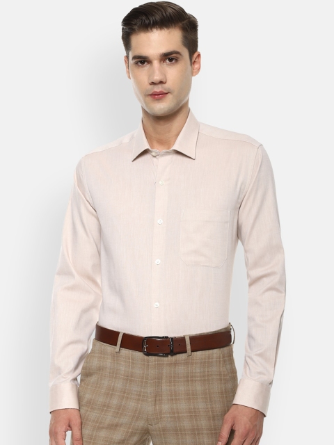 

Louis Philippe Men Beige Slim Fit Casual Shirt