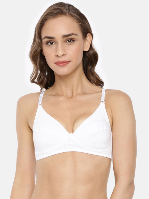 

Macrowoman W-Series White Everyday Bra Full Coverage