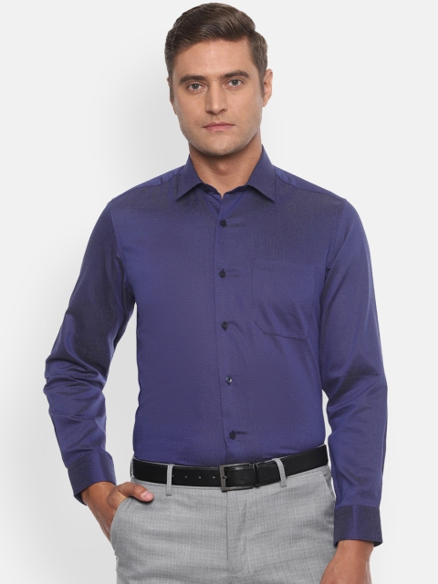 

Louis Philippe Men Blue Slim Fit Casual Shirt