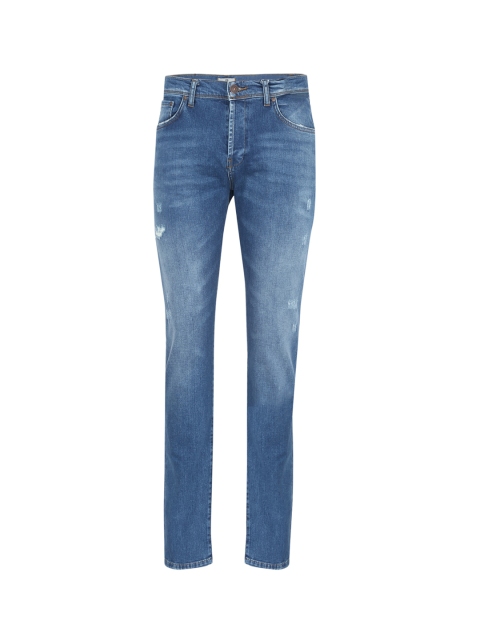 

LTB Men Blue Low Distress Heavy Fade Jeans
