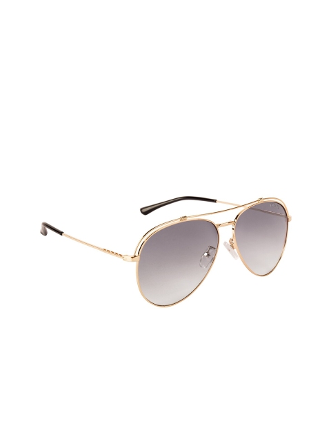 

Voyage Unisex Grey Lens Aviator Sunglasses with UV Protected Lens B80171MG3361C