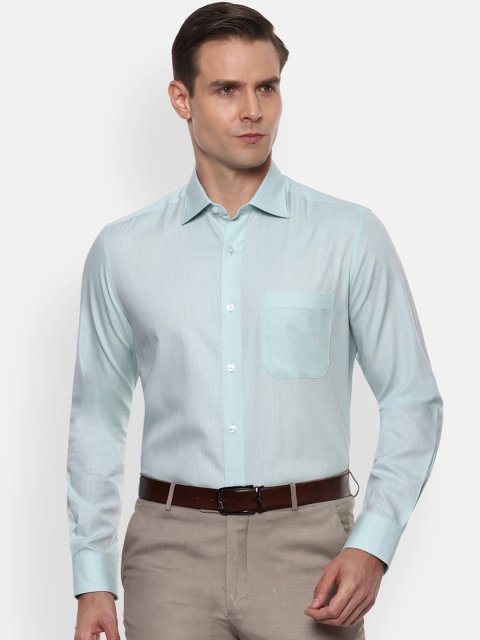 

Louis Philippe Men Blue Regular Fit Formal Shirt