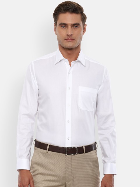 

Louis Philippe Men White Slim Fit Casual Shirt