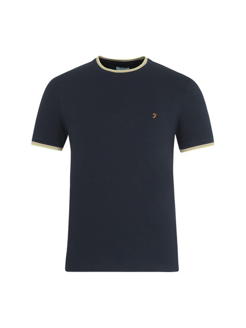 

Farah Menvy Blue High Neck T-shirt, Navy blue