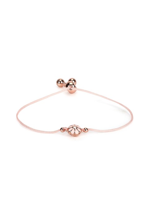 

Ted Baker Women Rose Gold & Pink Wraparound Bracelet