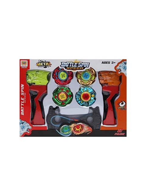 

Wembley Toys Kids Multi Battling Tops Bey Blade With Metal Fight Right And Hand Launcher