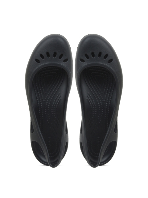 

Crocs Women Black Flats with Cut-Outs