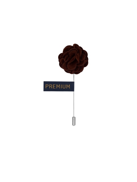 

PELUCHE Men Brown Wonderful Tulip Lapel Pin