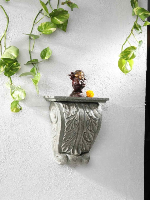 

Amoliconcepts Brown Uniquely Crafted Dancing Ganesha Showpiece