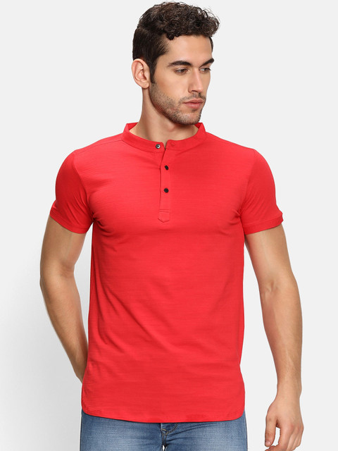 

V2 Value & Variety Men Red Kurta