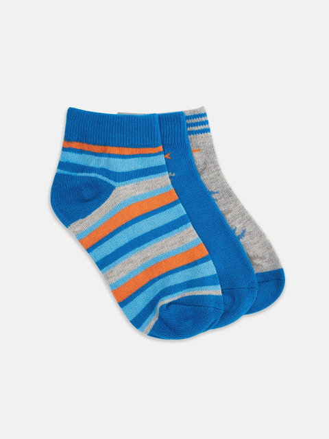 

Pantaloons Junior Boys Pack Of 3 Assorted Ankle-Length Socks