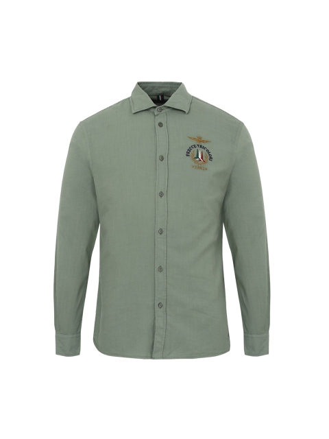 

Aeronautica Militare Men Green Casual Shirt