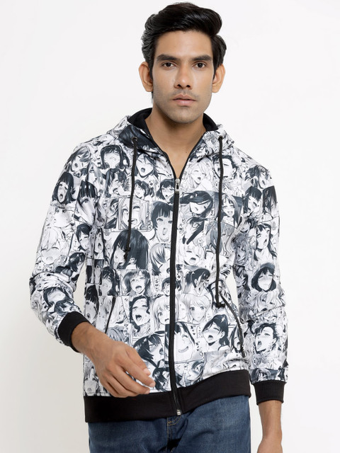 

ComicSense xyz Unisex Multicoloured Printed Hooded Sweatshirt, Multi