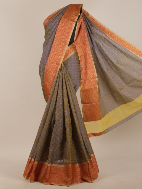 

Pothys Green Ethnic Motifs Saree