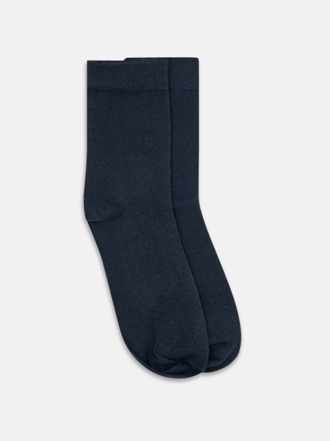 

RICHARD PARKER by Pantaloons Men Navy Blue Solid Calf-Length Socks