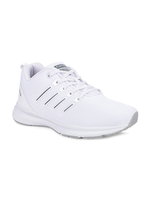 

Campus Men White & Grey Mesh Running Non-Marking Shoes