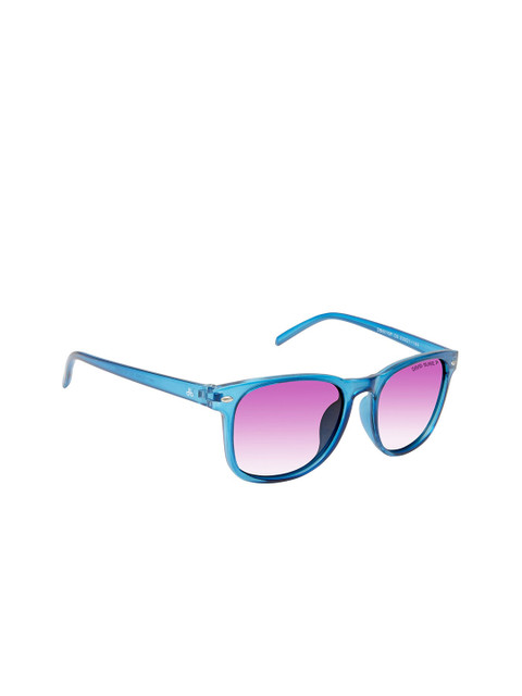

David Blake Unisex Purple Lens & Blue Wayfarer Sunglass Polarised & UV Protect NP-SGDB2089