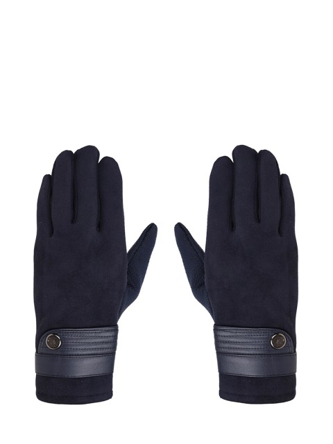 

FabSeasons Women Navy Blue Solid Woolen Winter Gloves