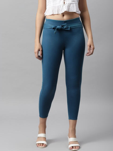 

Code 61 Women Blue Skinny Fit Casual Jeggings