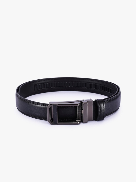 

BuckleUp Men Black Solid Formal Belt